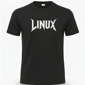 Linux Metal Style Tee